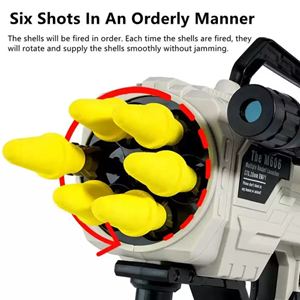 تفنگ اسباب بازی بلستر بازوکا راکت انداز Blaster toy gun bazooka rocket launcher -اسباب بازی